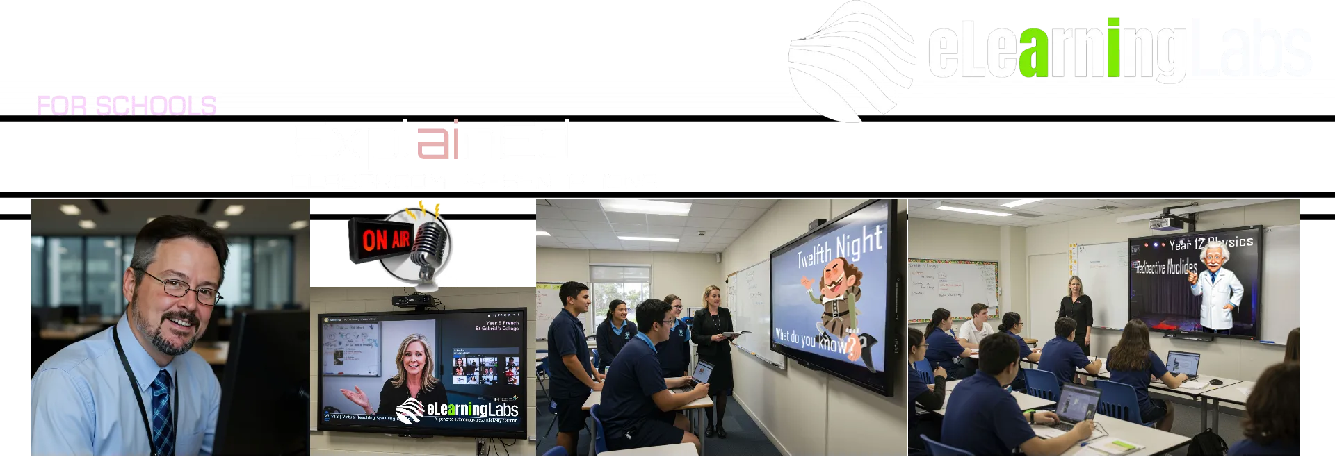 ExplainEd on-demand, interactive classroom lessons